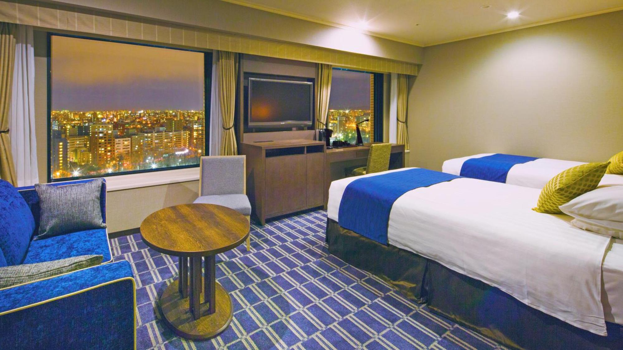 Premier Hotel Nakajima Park Sapporo Exteriör bild Deluxe Room