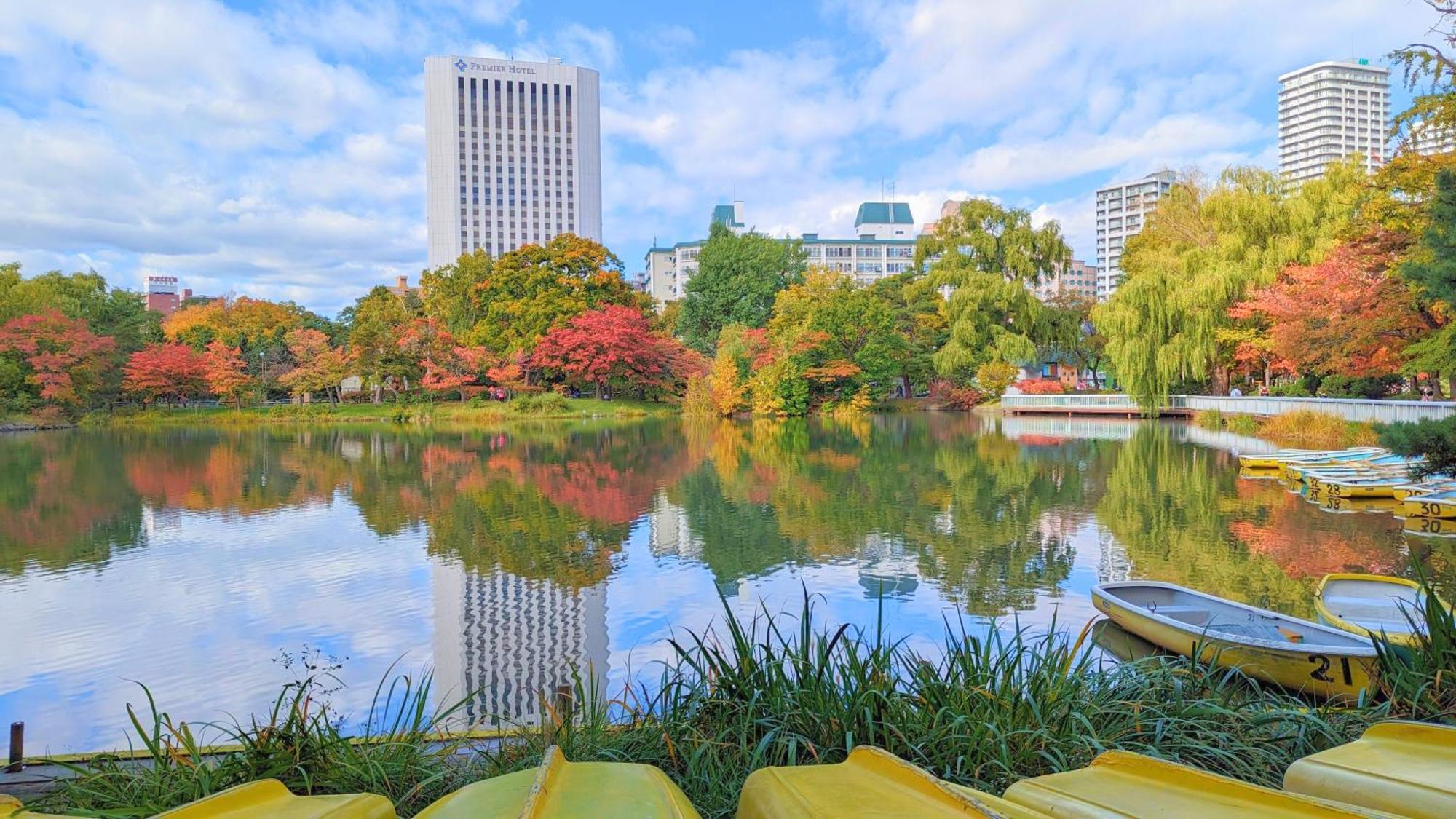 Premier Hotel Nakajima Park Sapporo Exteriör bild Harbour Island