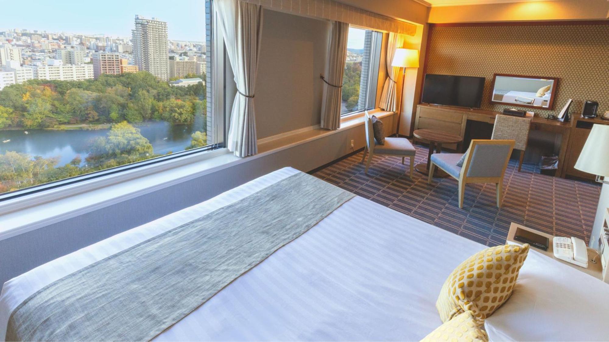Premier Hotel Nakajima Park Sapporo Exteriör bild
